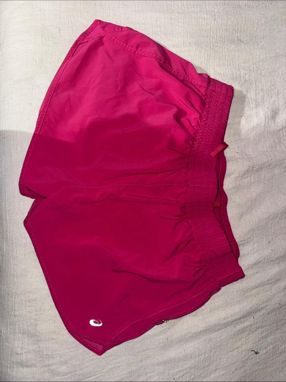 Asics Women's Bright Pink Athletic Running Shorts